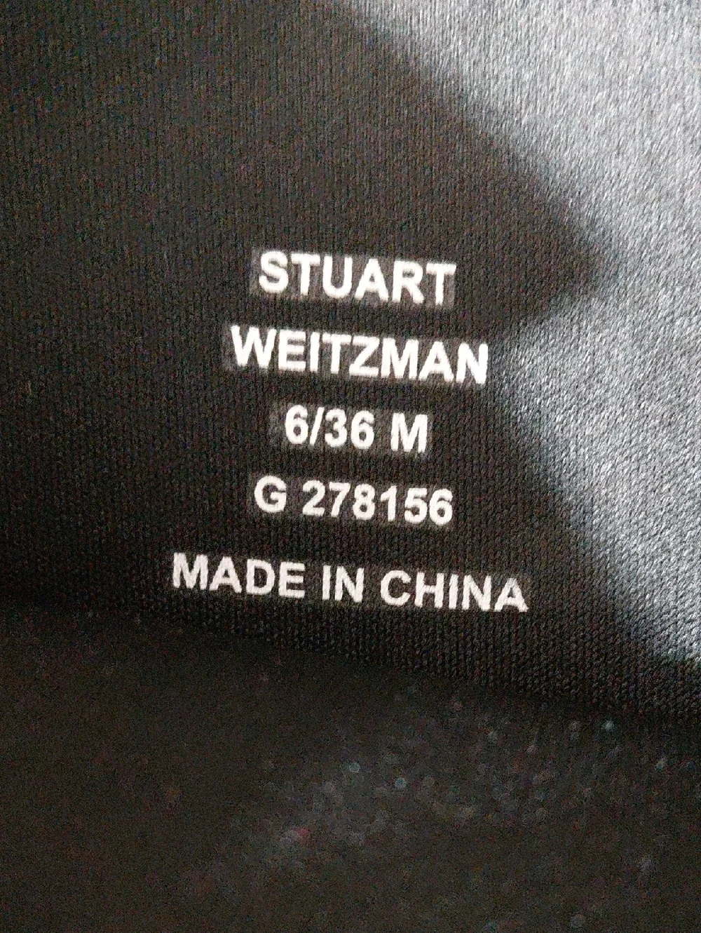 Stuart Weitzman classic black
